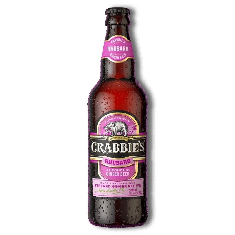 Crabbie's Rhubarb Alcoholic Ginger Beer